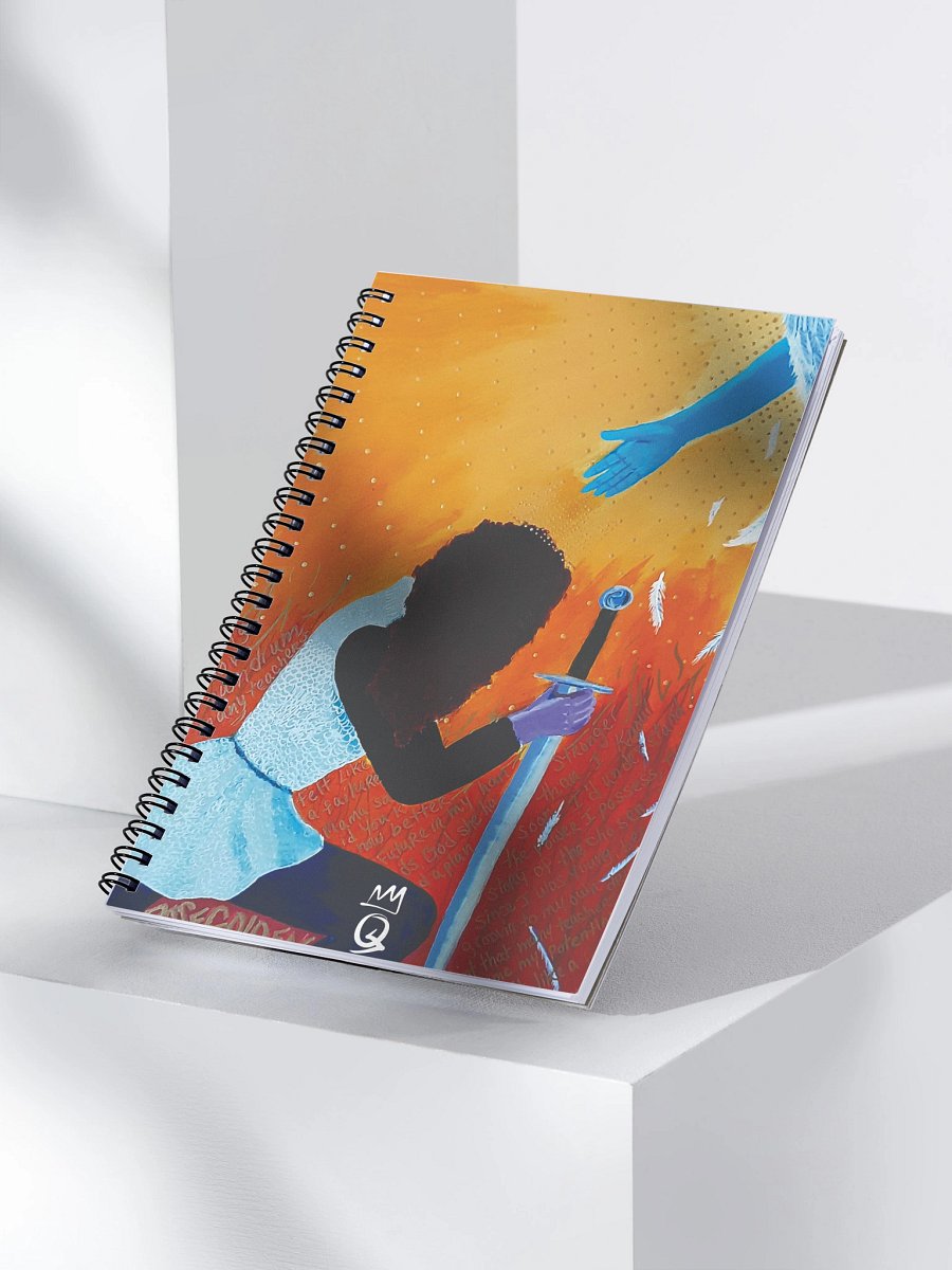 Crowned Divine Spiral Notebook product image (3)