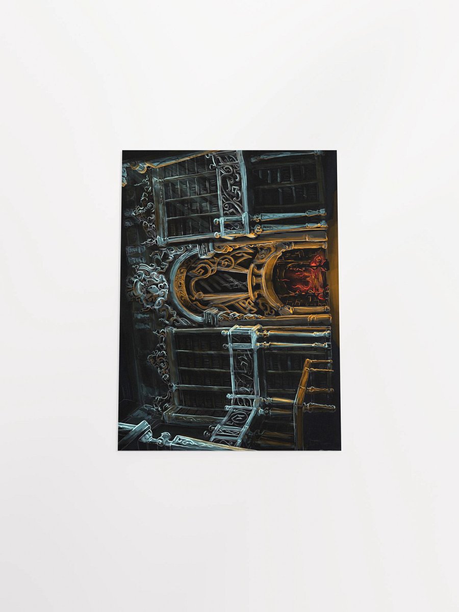 Aon's (Drunken) Library Print product image (47)
