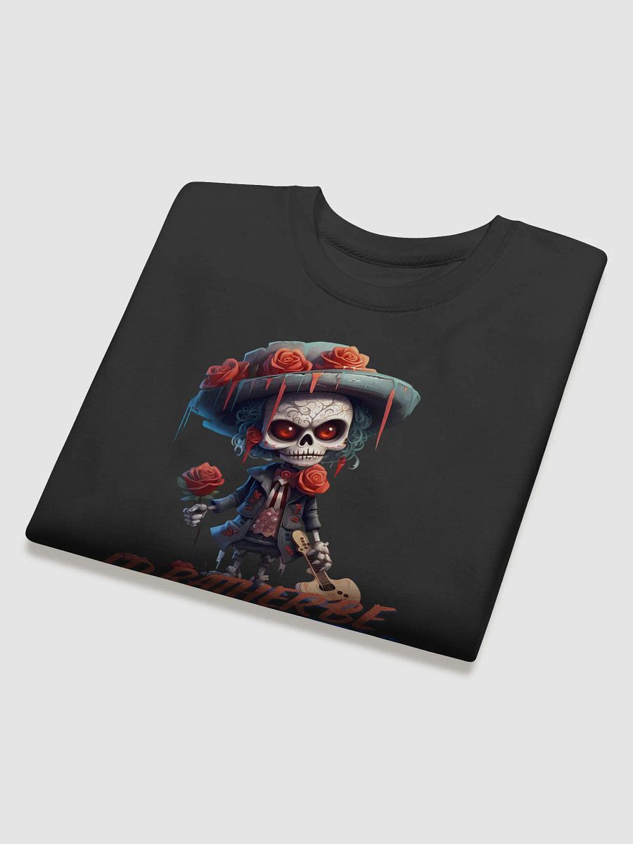 Festive Skeleton Guitarist Sweatshirt product image (4)