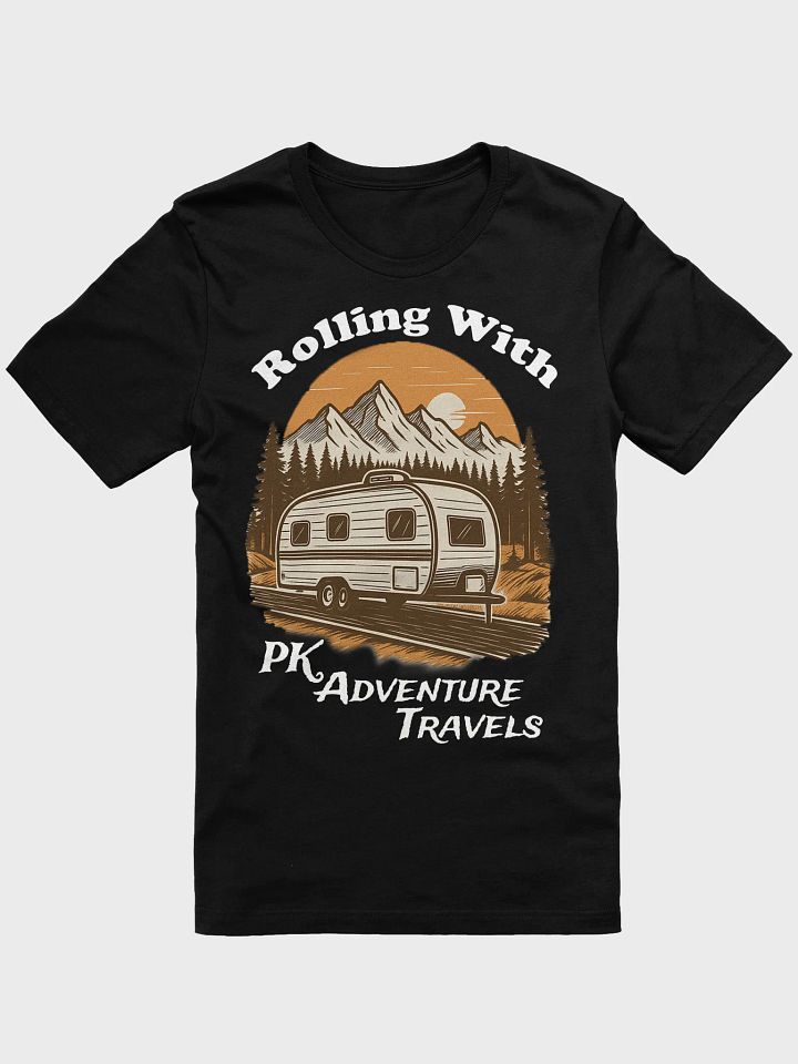 Unisex Wanderlust Camper Vintage T-Shirt Dark product image (1)