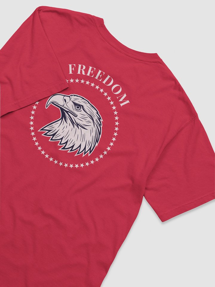 Eagle Freedom T-Shirt for Independence Day (Back) product image (10)