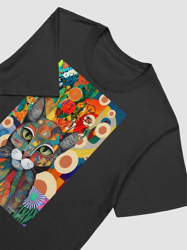 Jardin Cat Art Unisex T-Shirt product image (1)