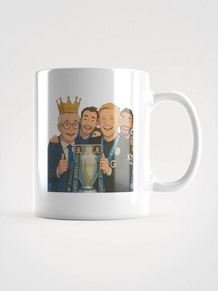 Glossy Mug - Leicester City Premier League Champions Trophy - Iconic Moment - Leicester City (Various Colours) product image (1)