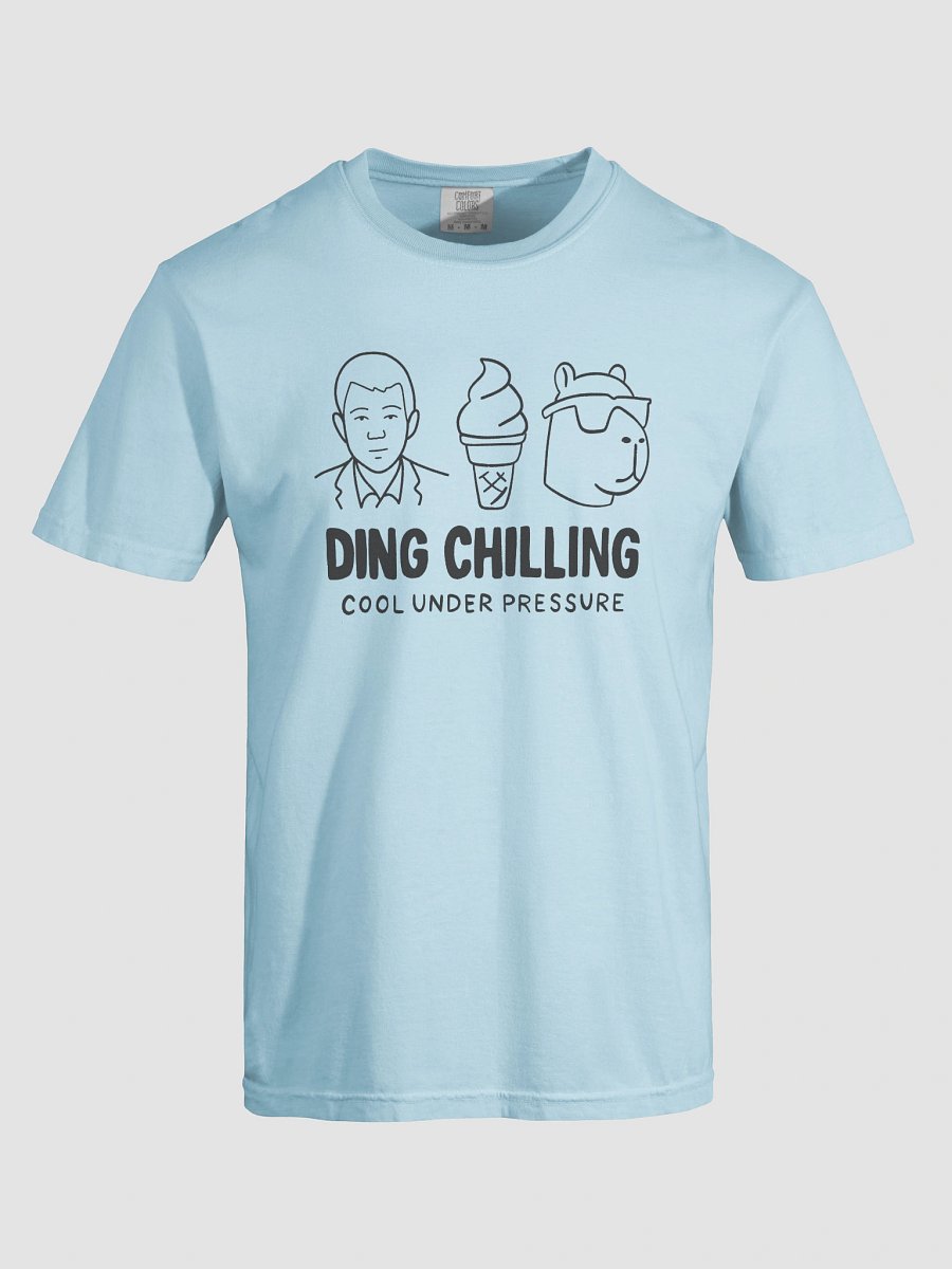Ding Chilling – 2b2 Cool Under Pressure | Funny Chess Meme Design | T-Shirt Light product image (68)