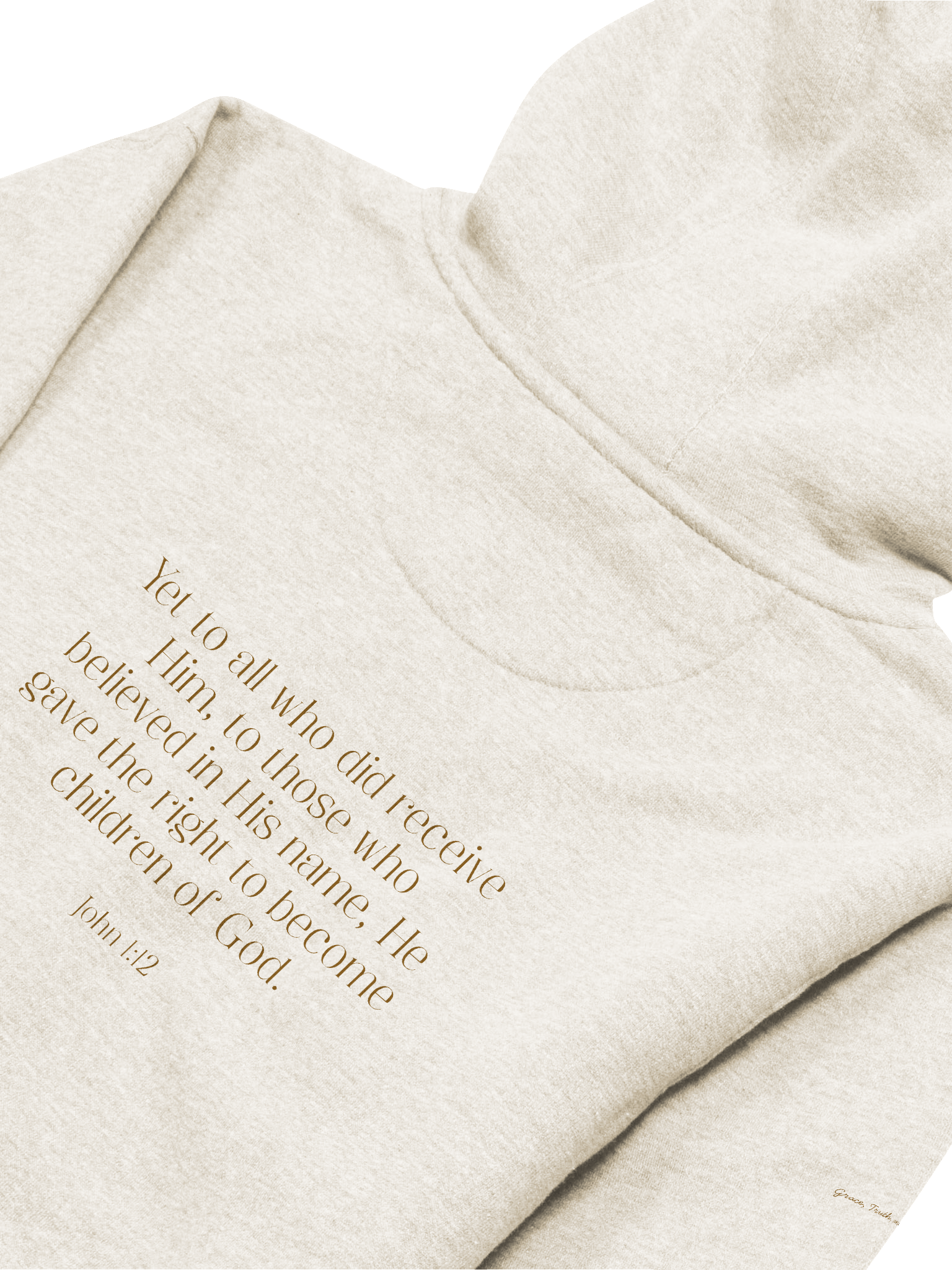 Daughter of the King Premium Hoodie - Bone product image (4)