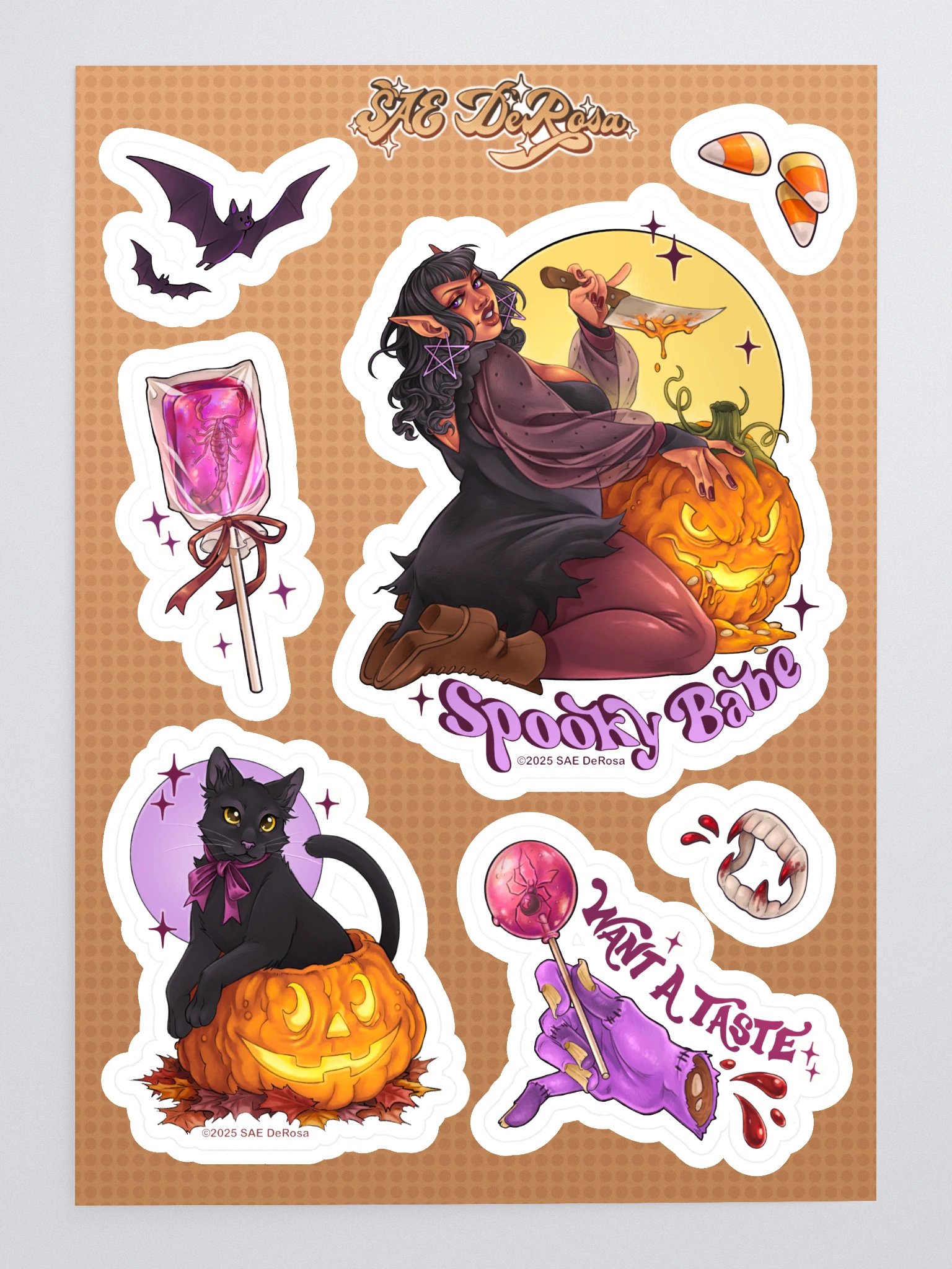 Halloween Spooky sticker set product image (3)