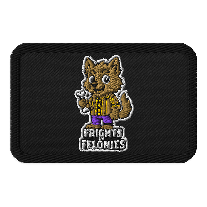 Howling Fashion Statement - Wolf Embroidered Patch product image (1)