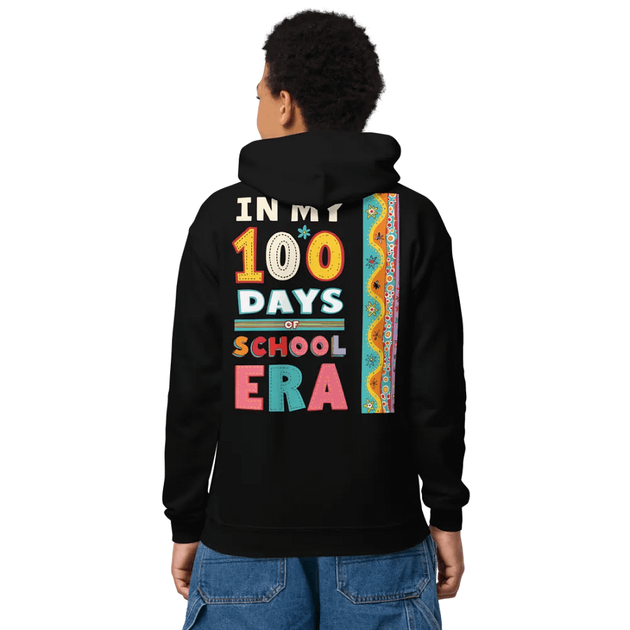 In My 100 Days of School Era Youth Hoodie product image (10)
