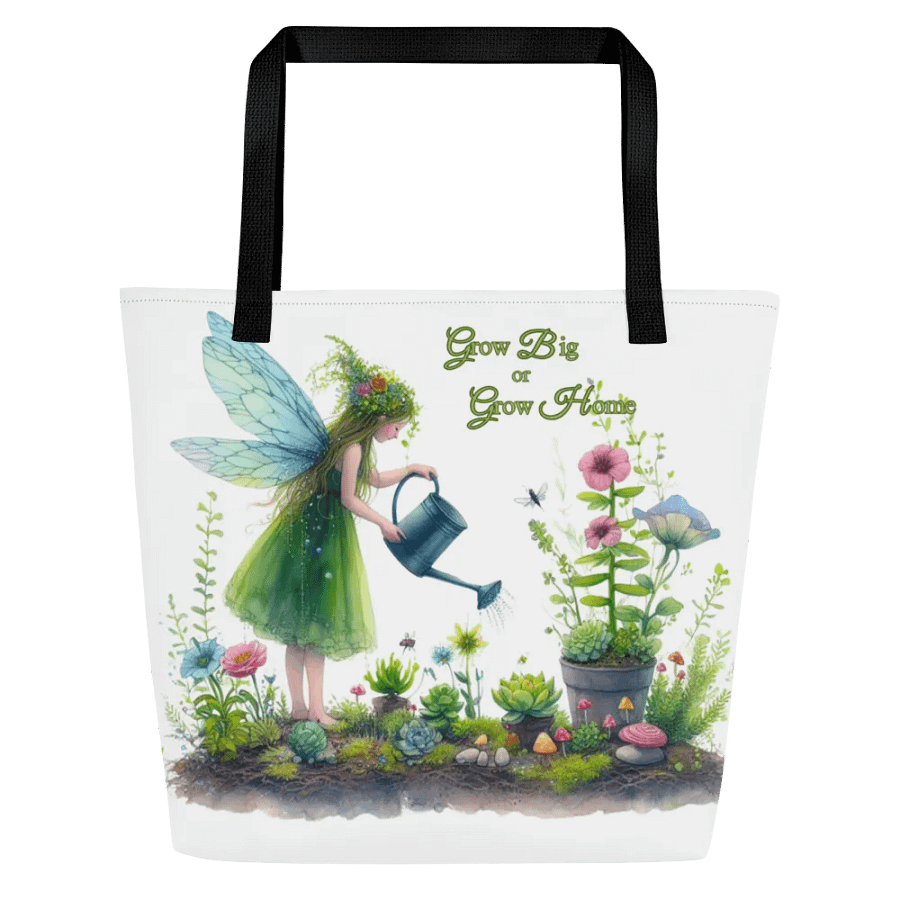 Pretty Fairy Garden, Micro-Gardening Tote Gift for Mother's Day Birthday Retirement product image (5)