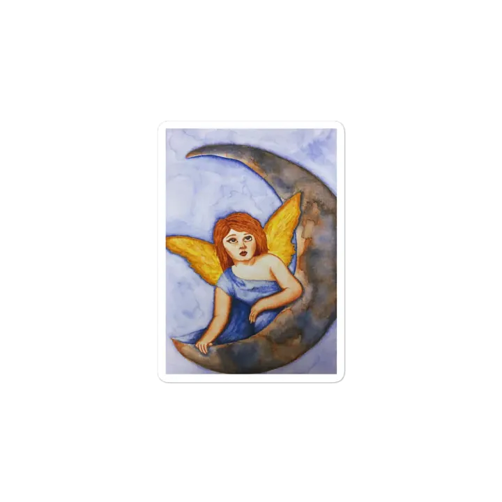 MOONWATCHER die-cut magnet product image (2)