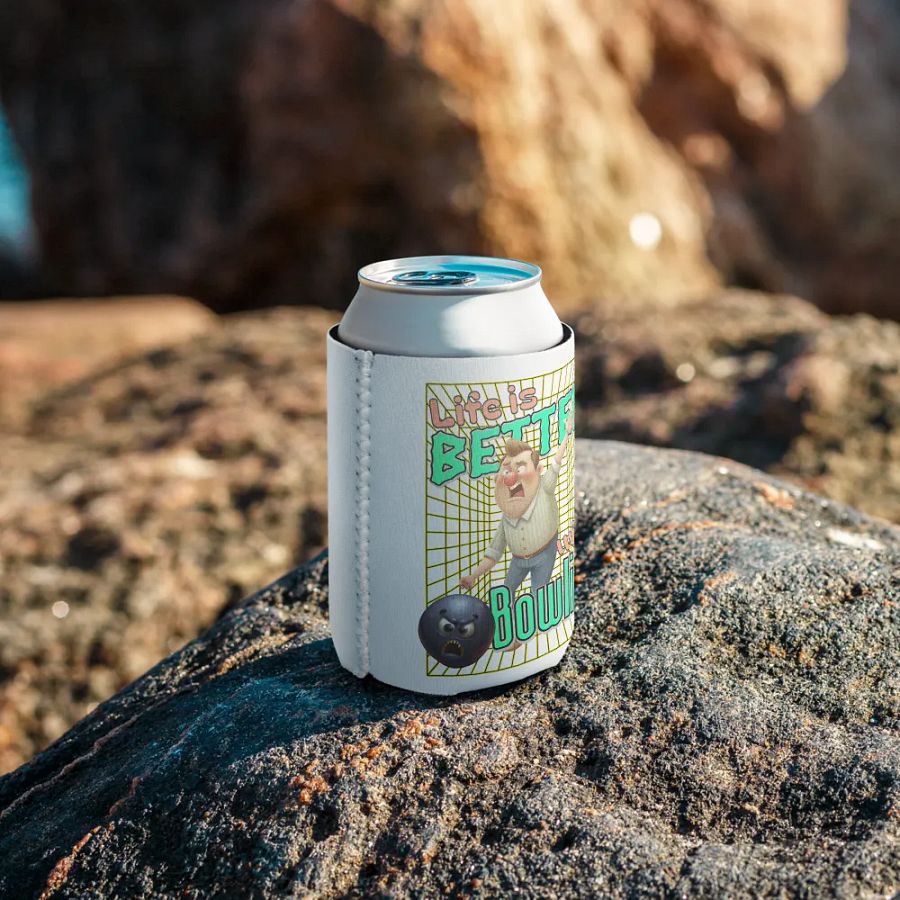 Life Is Better With Bowling Coozie Can Cooler product image (8)