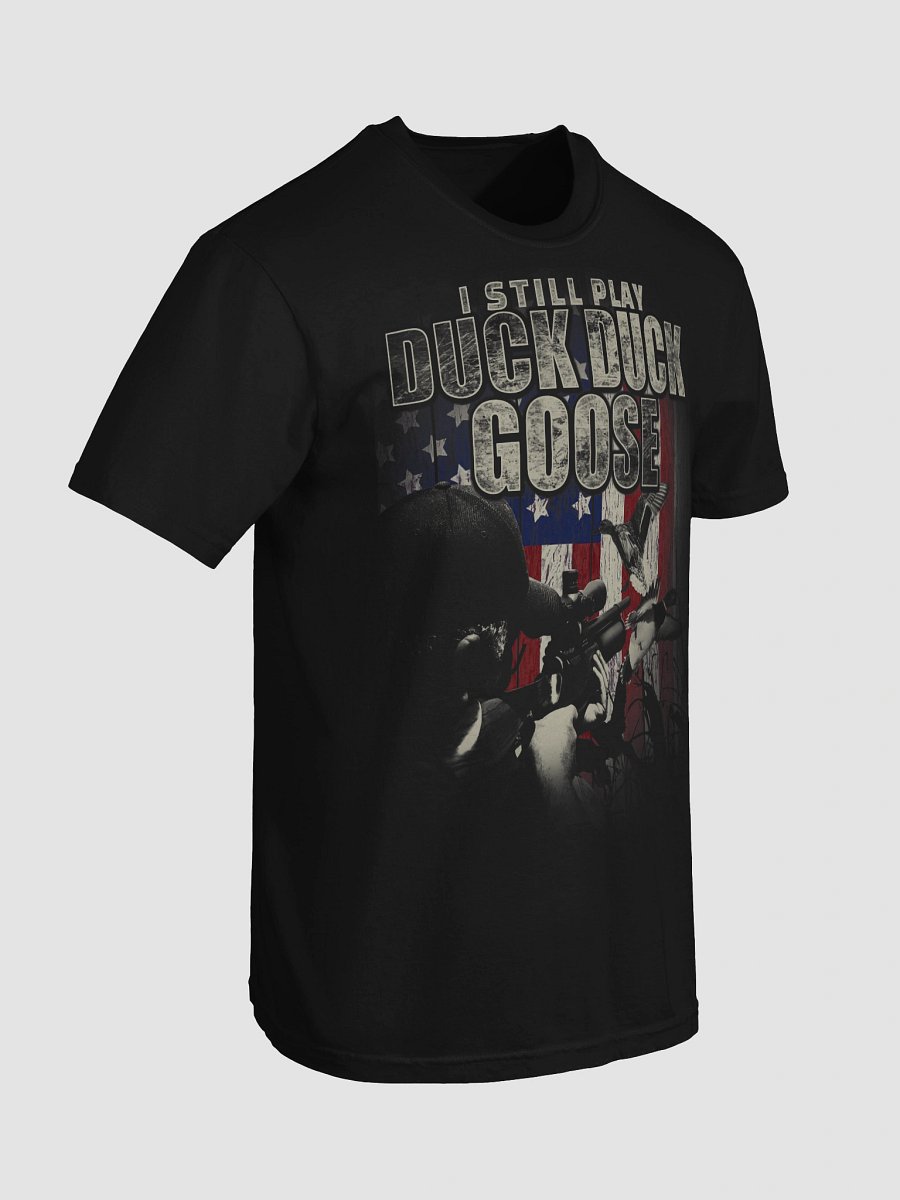 Patriotic Duck Duck Goose Hunting T-Shirt product image (21)