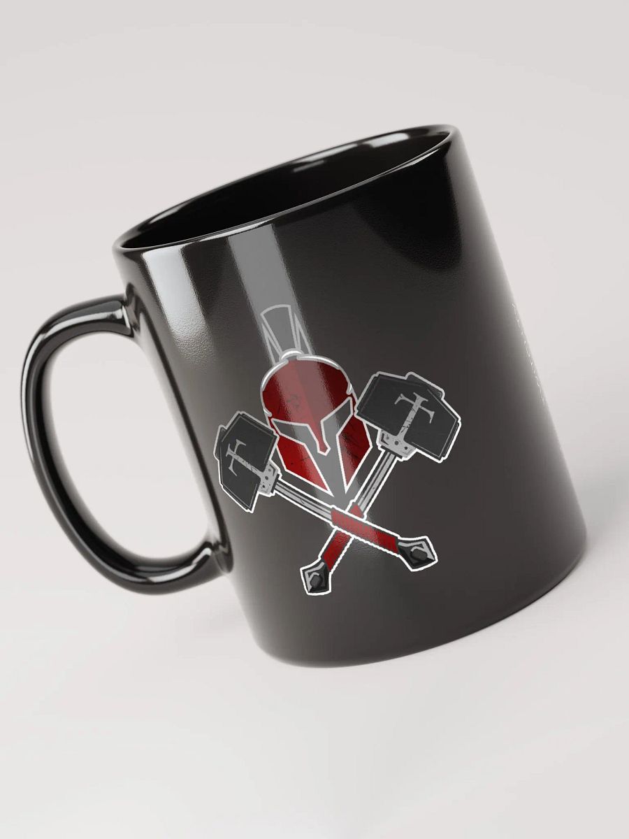 Black Mug: Helmet Logo product image (6)