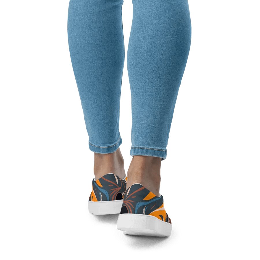 Ethereal Swirl Canvas Slip-Ons product image (3)