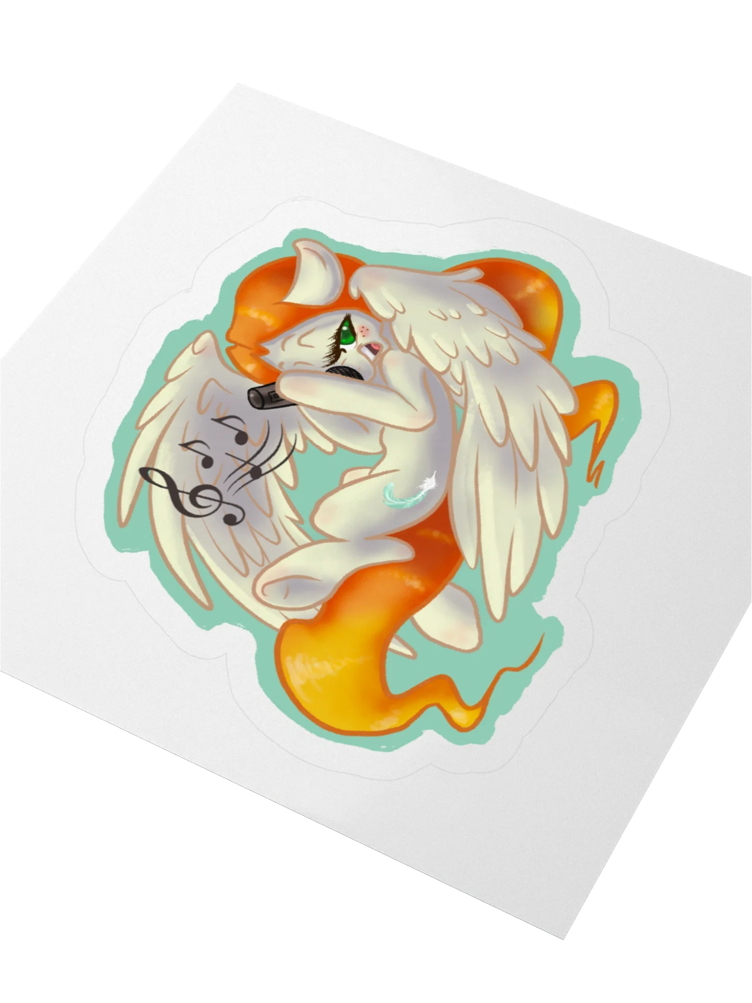 Feather Serenade Sticker product image (8)