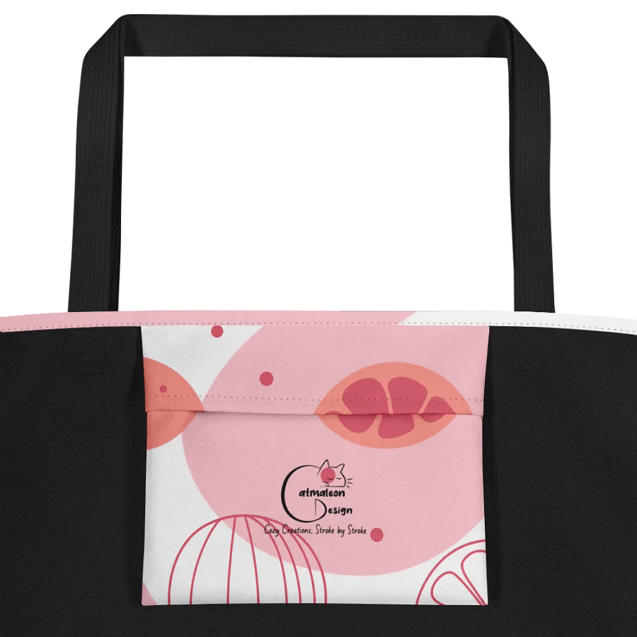 Vintage Cat Gaze - Tote Bag with Pocket product image (2)