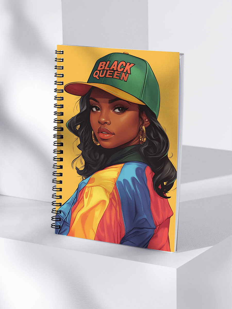 Black Queen Spiral Notebook product image (4)