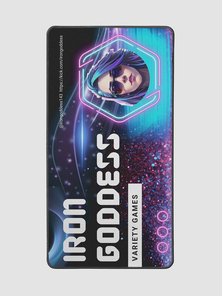 Neon Shield Gaming Desk Mat product image (2)