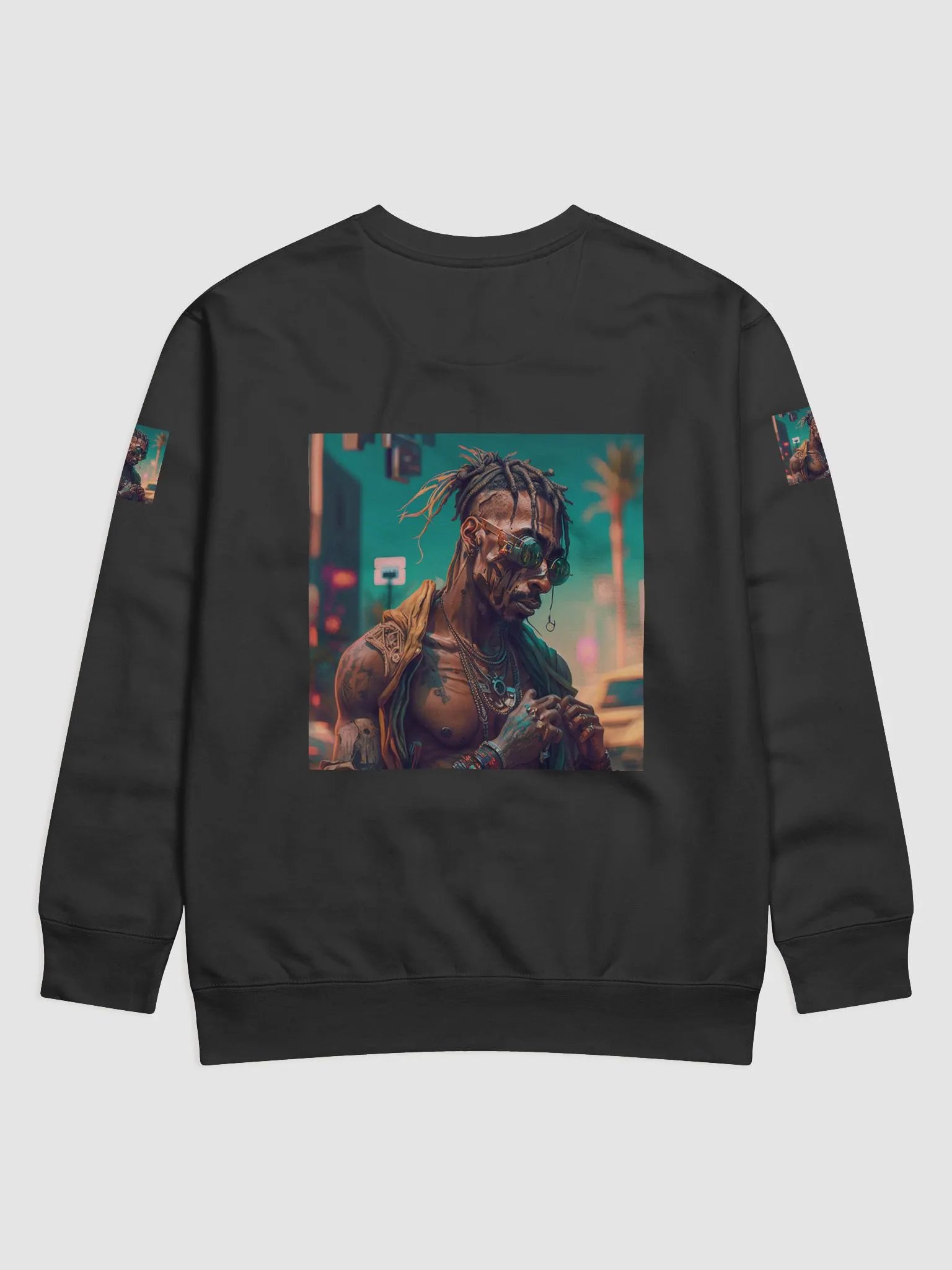 Cyberpunk Streetwear Icon Sweatshirt product image (2)