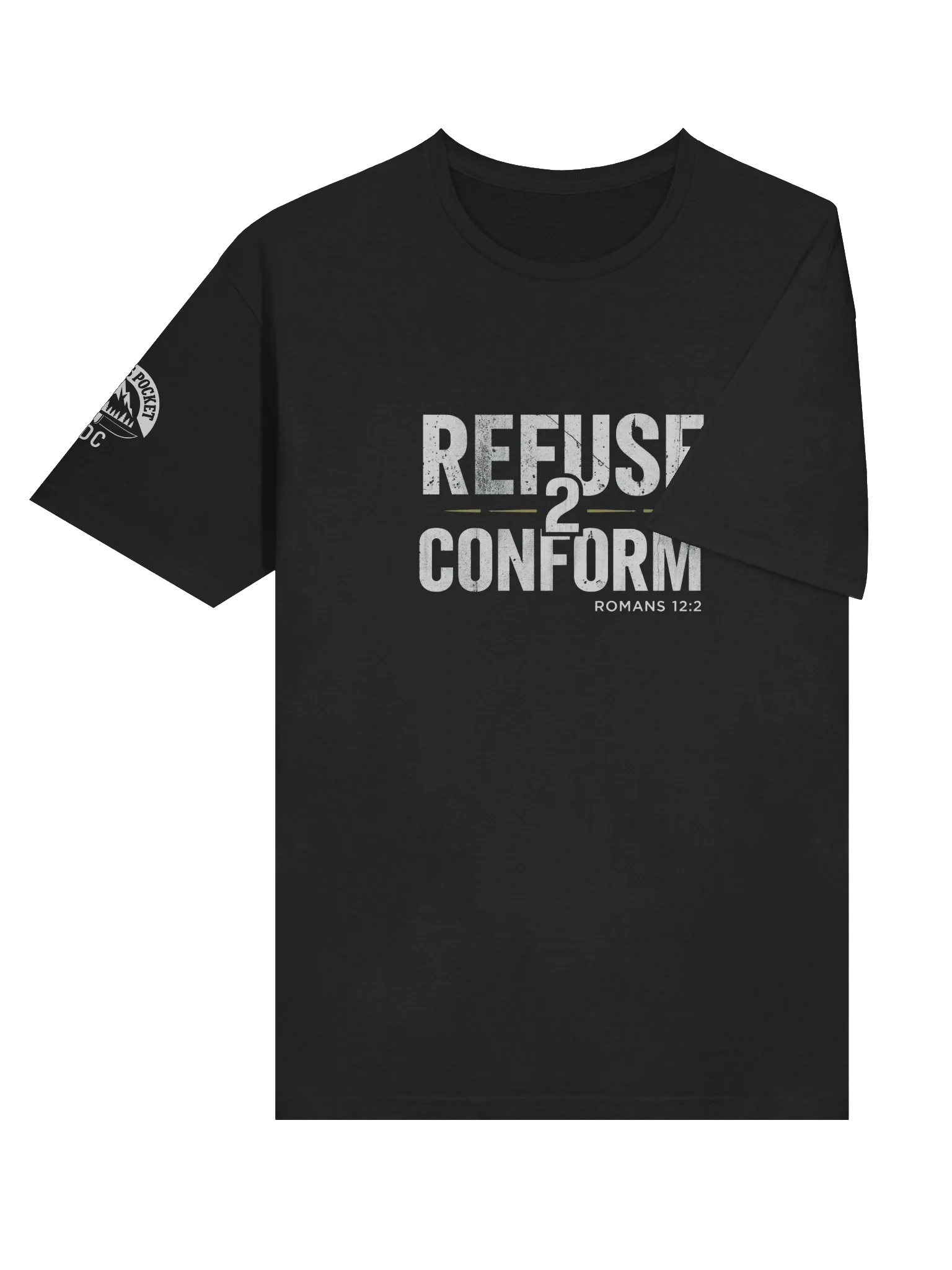 Refuse 2 Conform Tee — Romans 12:2 product image (6)