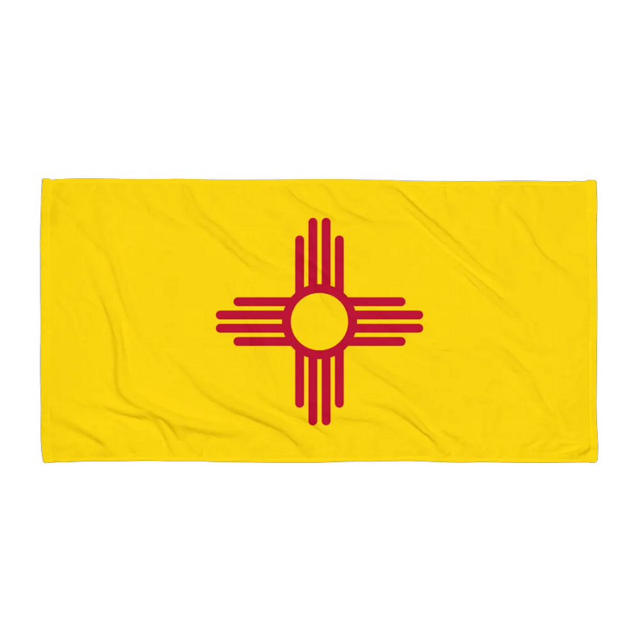 "New Mexico" Zia Sun Symbol Towel product image (1)