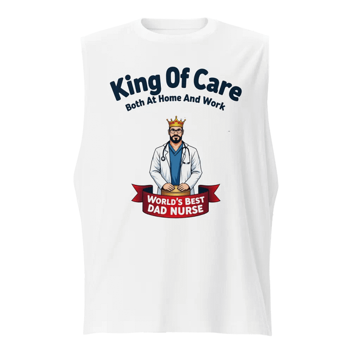 World's Best Dad Nurse Muscle Tank product image (1)