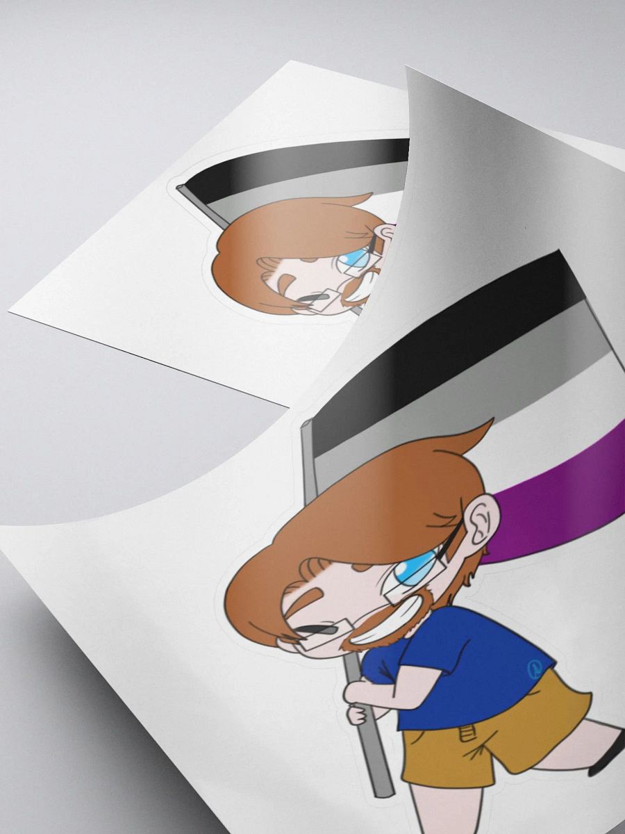 Shemp Asexual Sticker! product image (4)