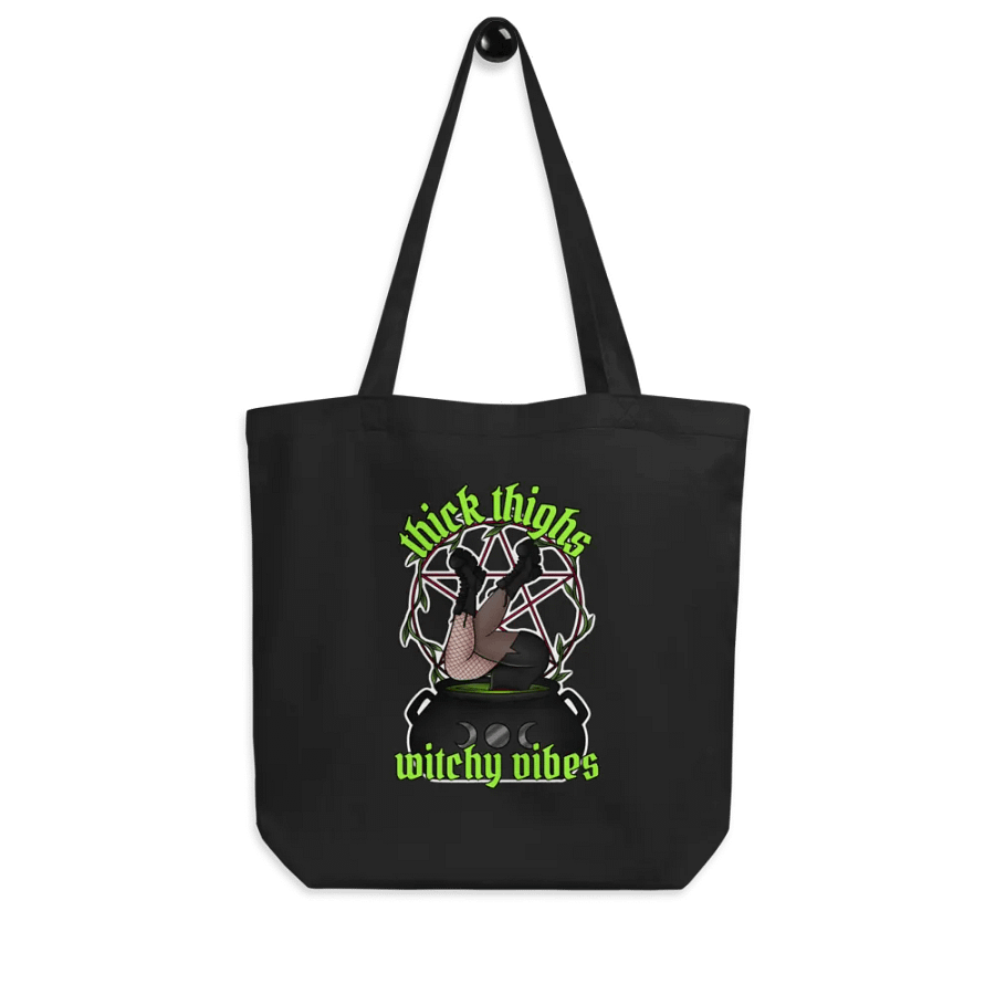 Thick Thighs Witchy Vibes Tote Bag product image (2)