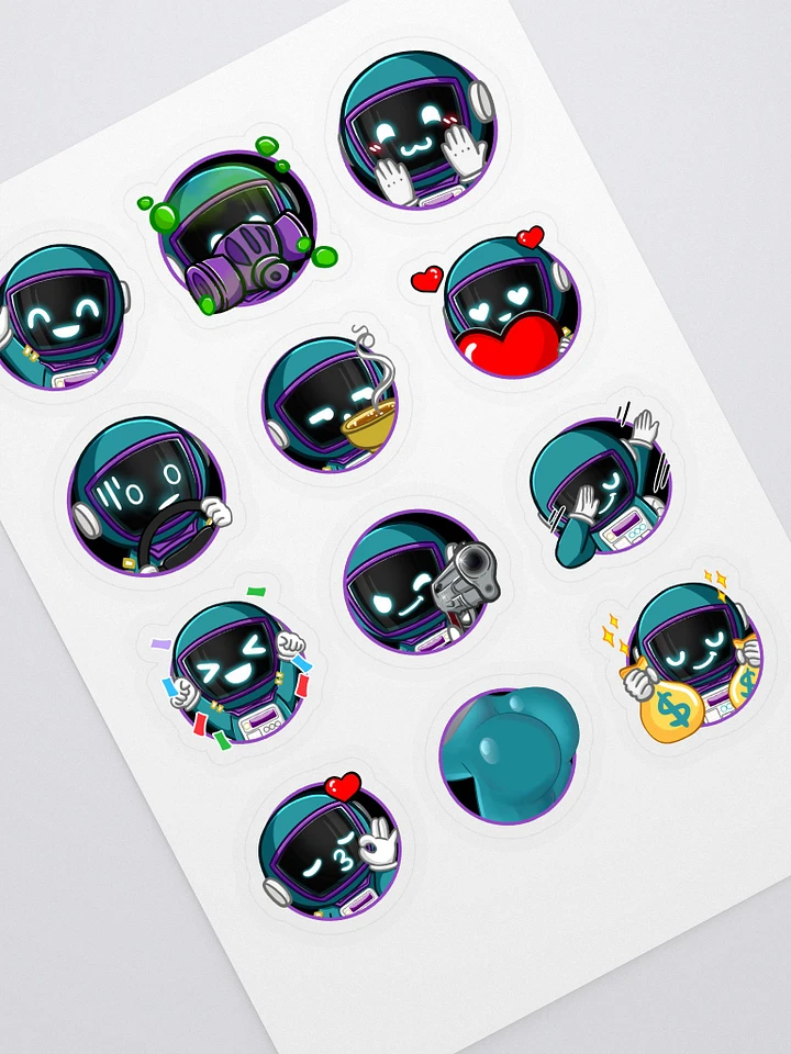 Emote Badge Stickers product image (1)