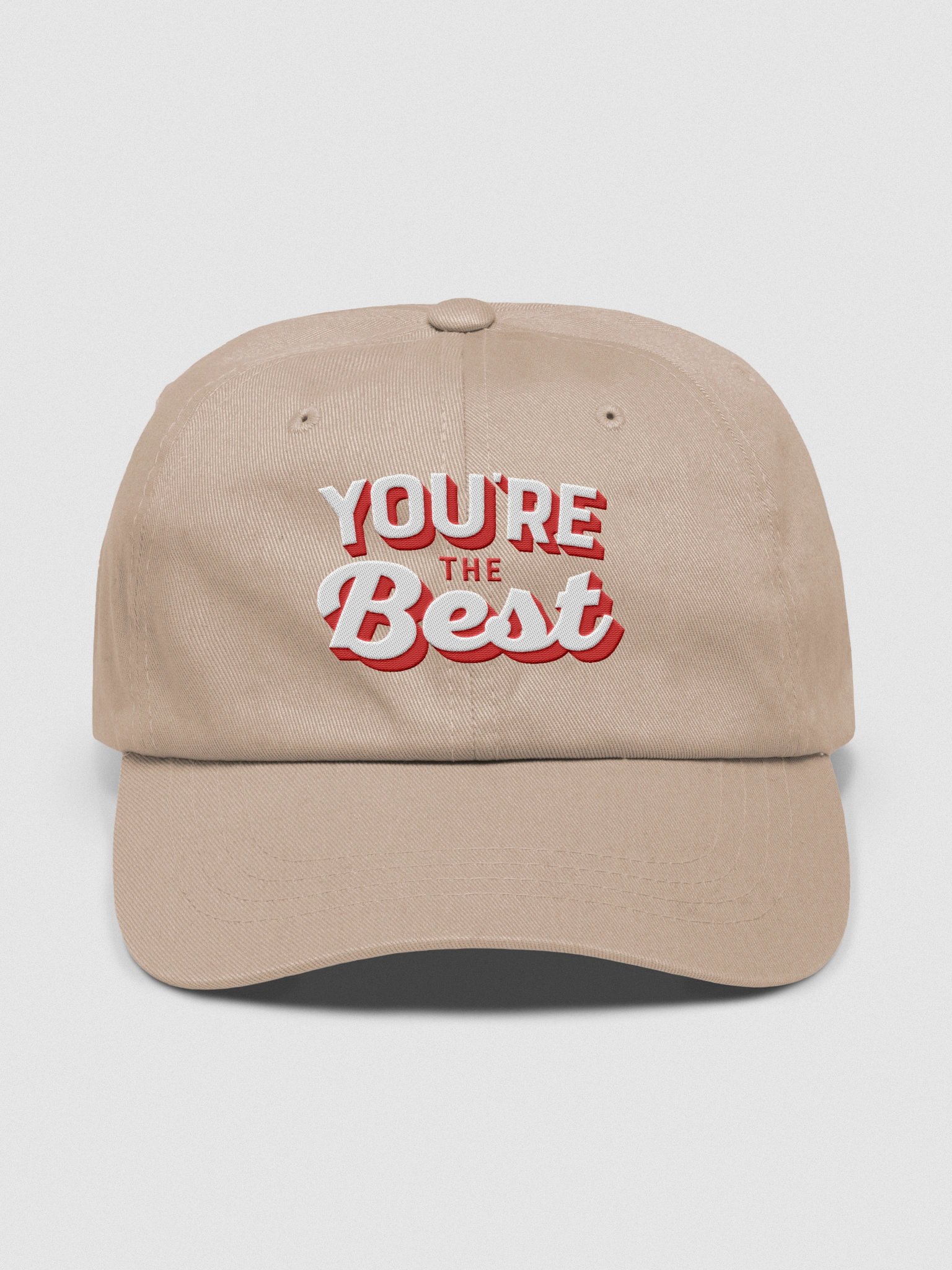 3D Shadow You're the Best Dad Hat product image (1)