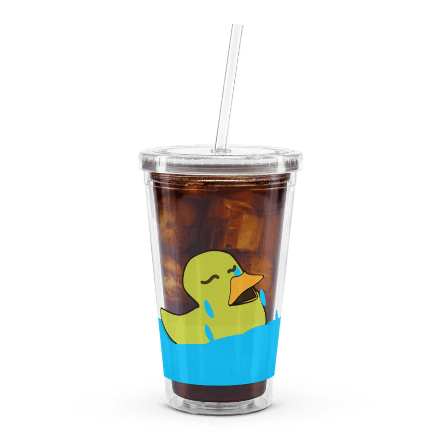 Quackers Cry Double Wall Plastic Tumbler (16oz.) product image (3)