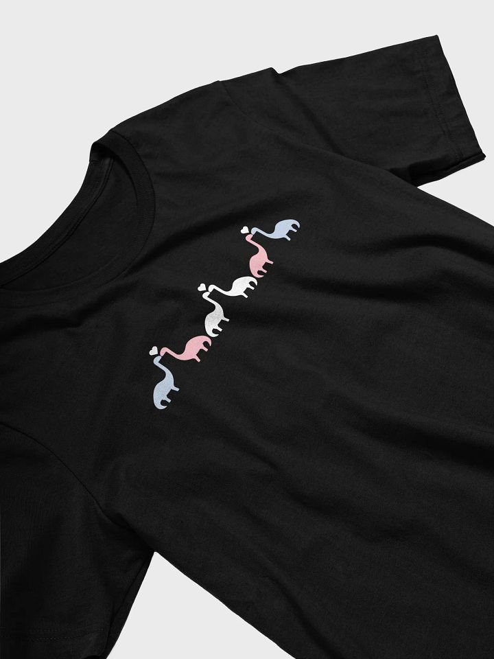 Trans Flag Smooch Tee product image (1)