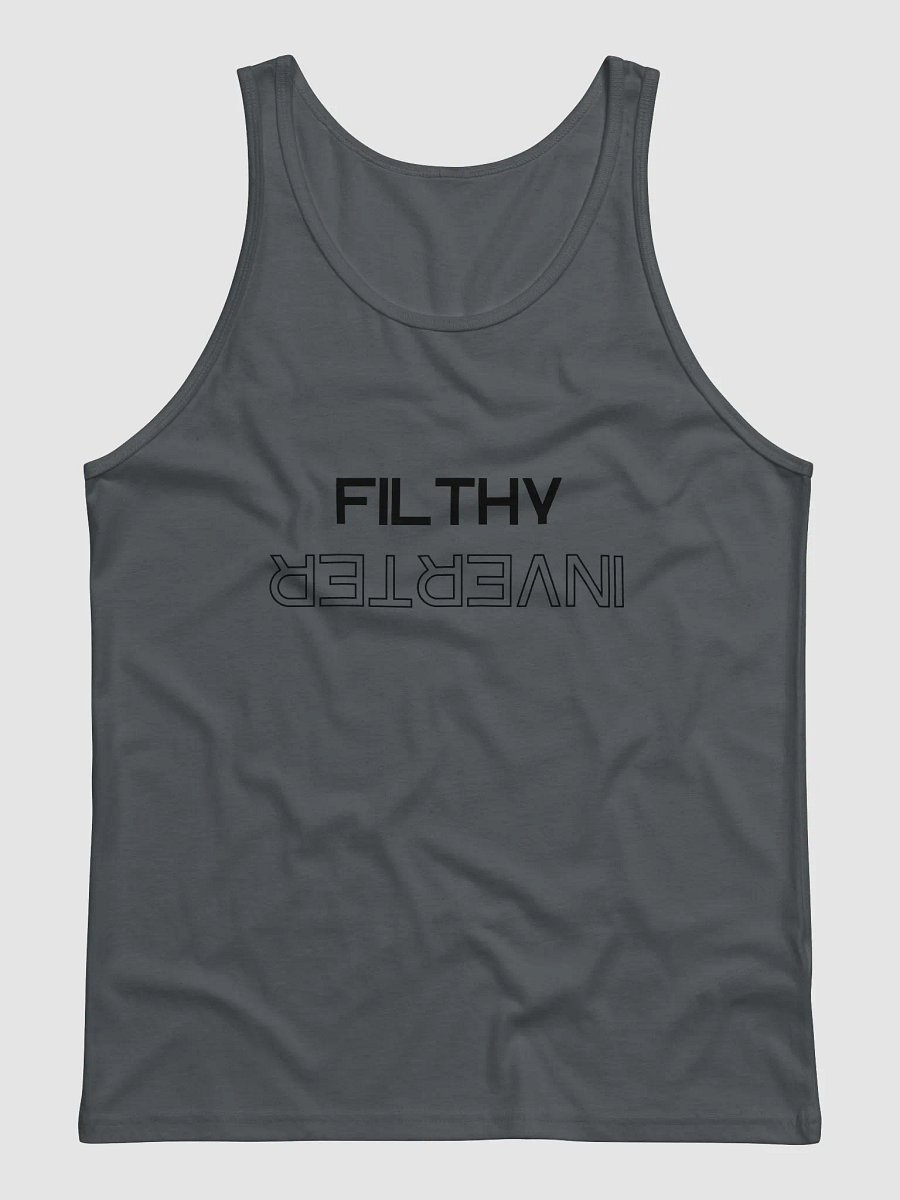 FILTHY INVERTER BLACK FONT TANK product image (1)