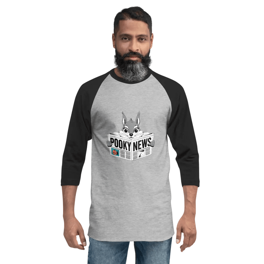 Pooky's Curious Newsprint Tee product image (2)