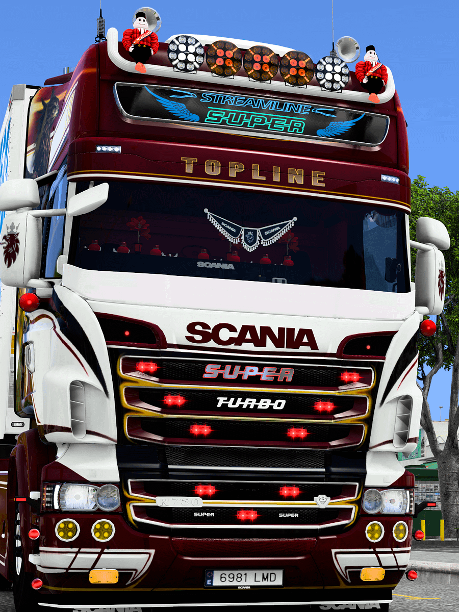 ETS2 Skin - Scania RJL Griffin By Dsan22 product image (1)