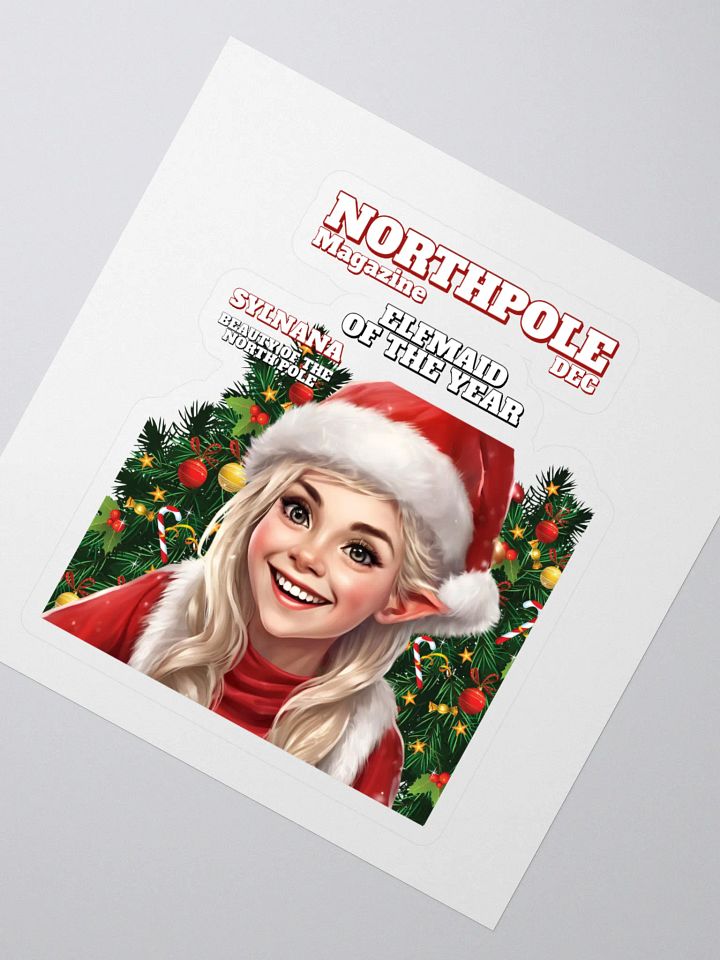 North Pole Magazine Elf of The Year Issue - Magazine Parody product image (2)
