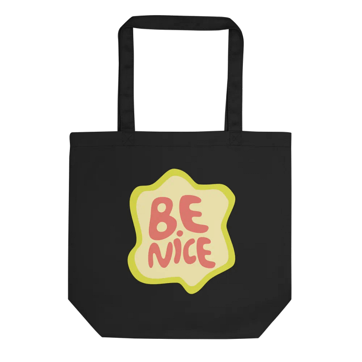 BE NICE Eco-Friendly Tote Bag product image (1)