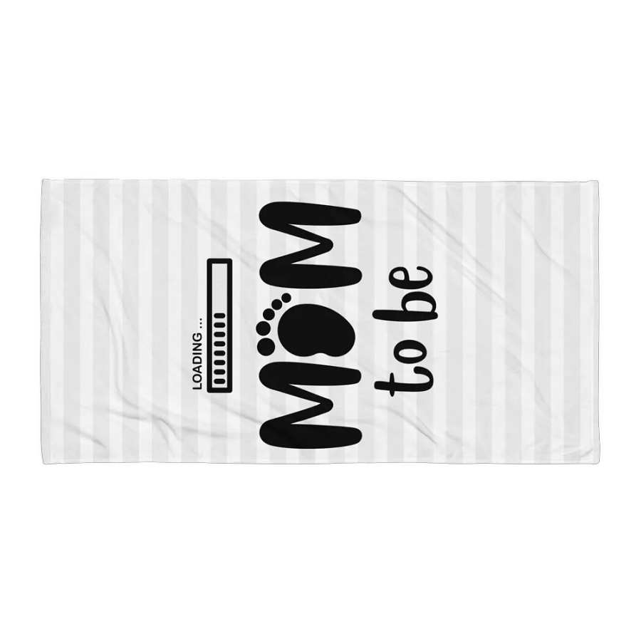 Expecting Mom Sublimated Towel product image (1)