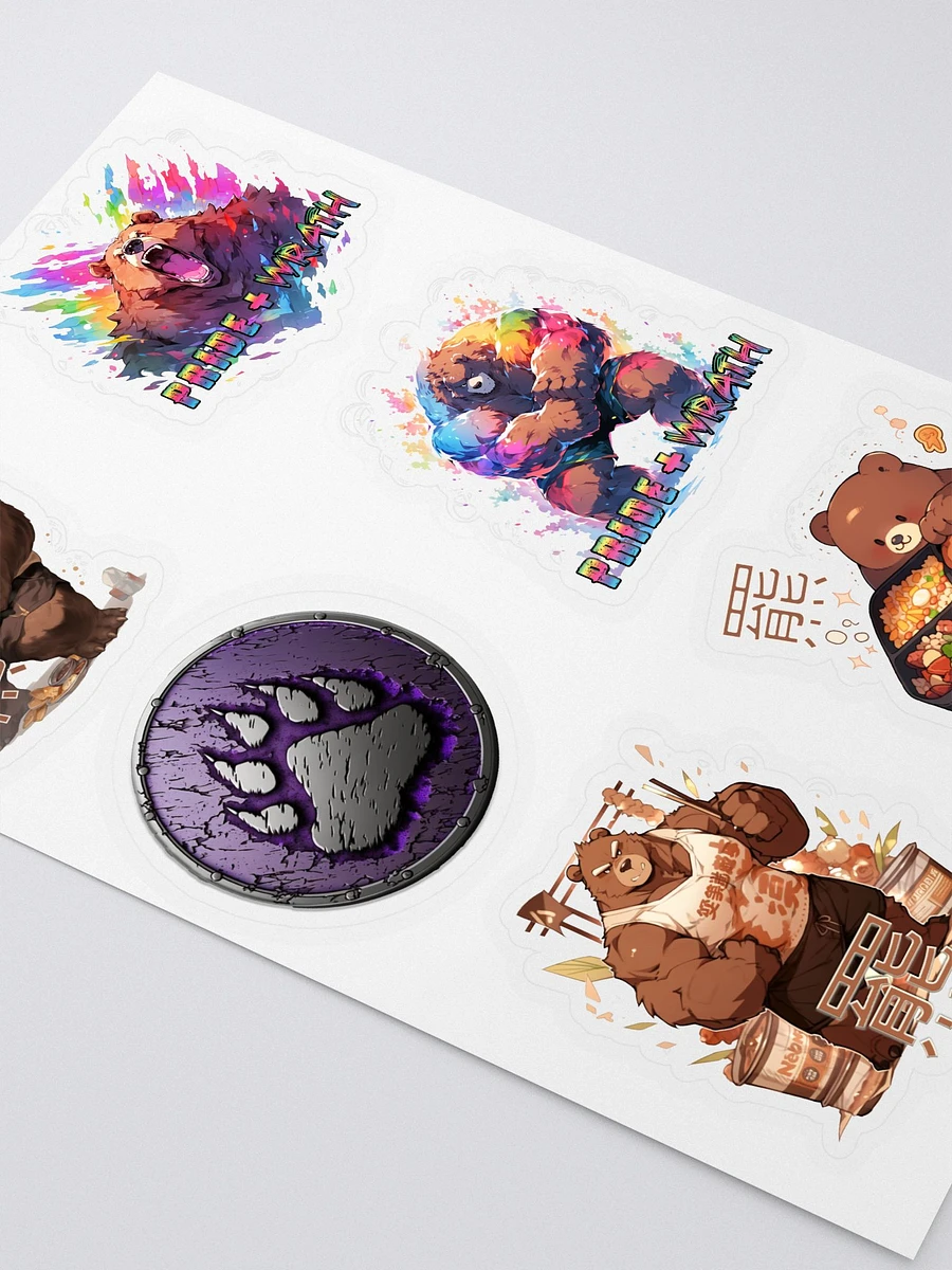 Brown Bear Sticker pack product image (3)