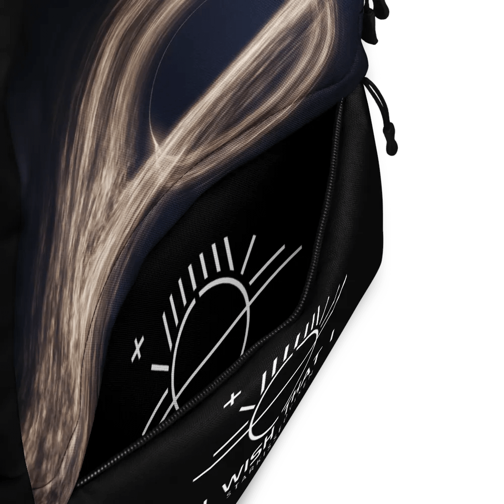 I WISH THAT I Black Hole Music Backpack product image (5)