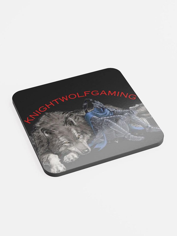 Knightwolf Gaming Glossed Cork Coaster product image (2)