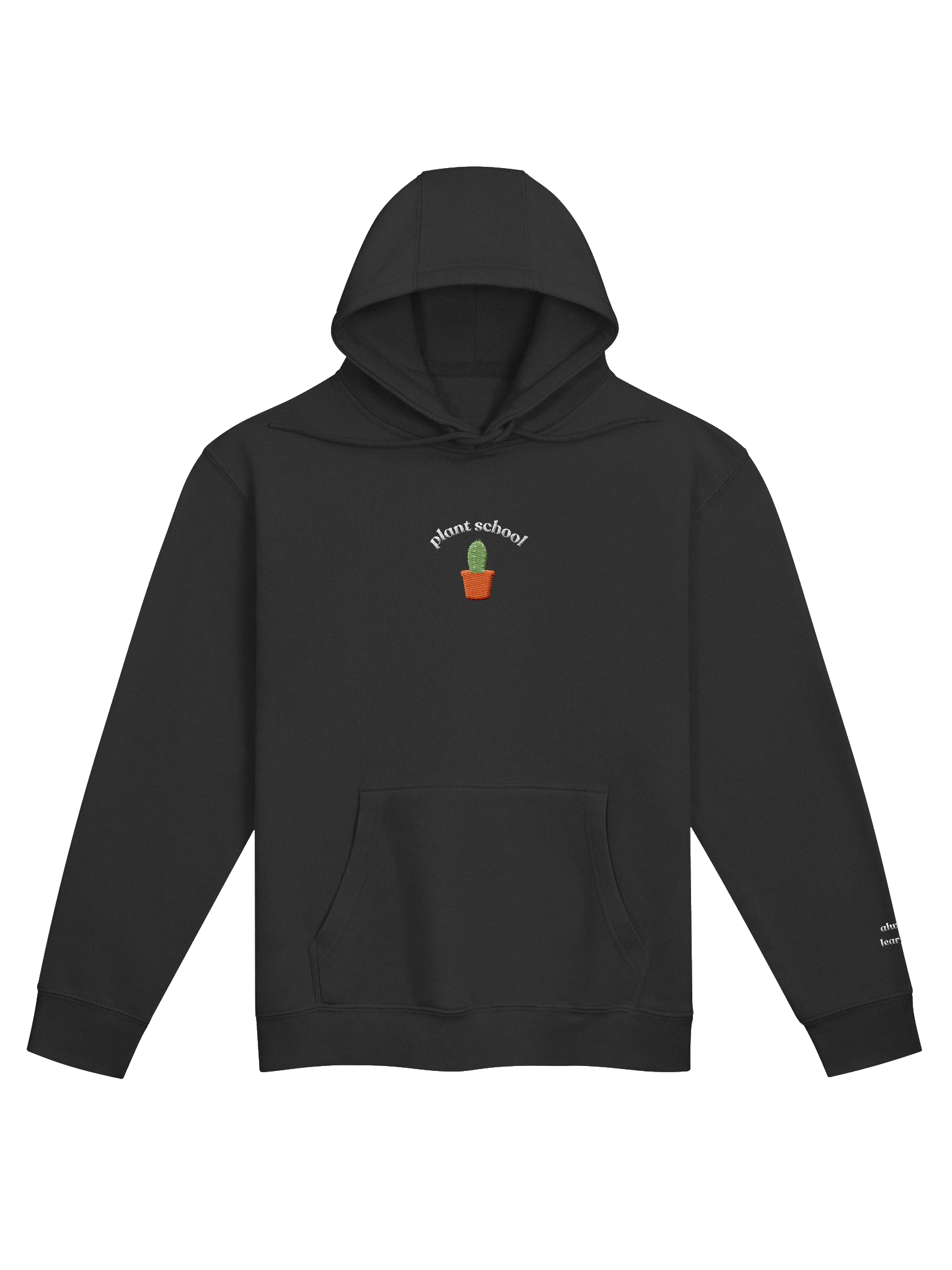 Plant School Embroidered Hoodie product image (1)