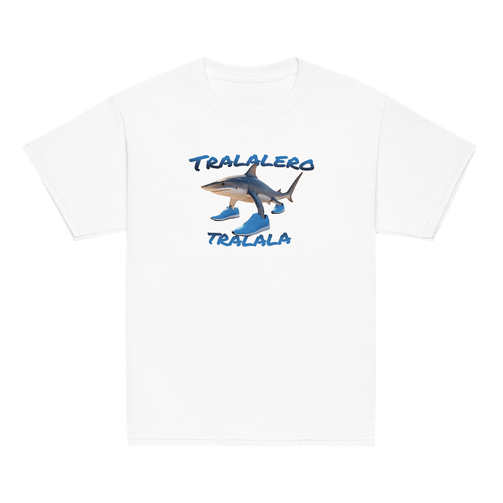 Tralalero Tralala blue modern design Youth Tee product image (26)