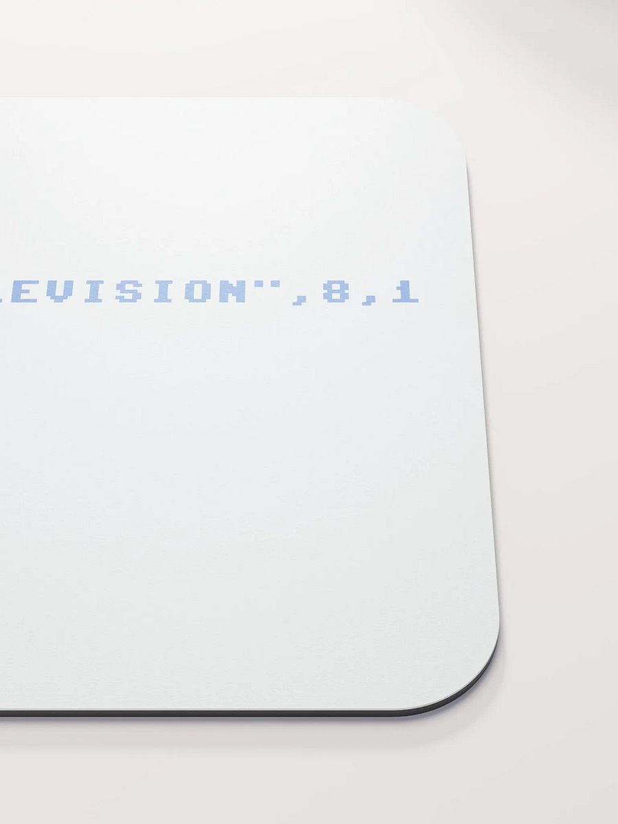 Classic Mouse Pad (Load C64 Telelvision ,8,1) product image (5)
