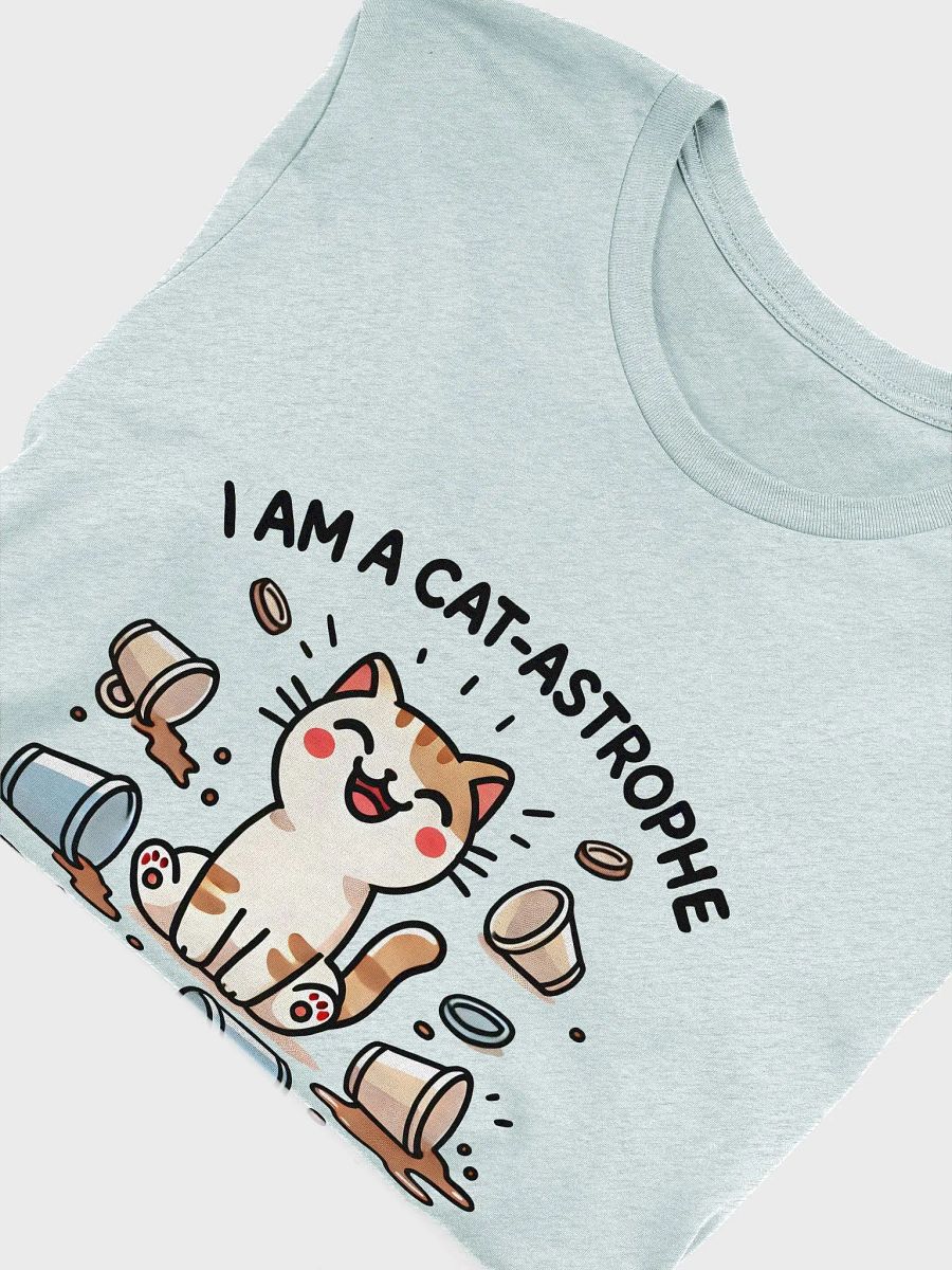 I am a cat-astrophe t-shirt product image (5)