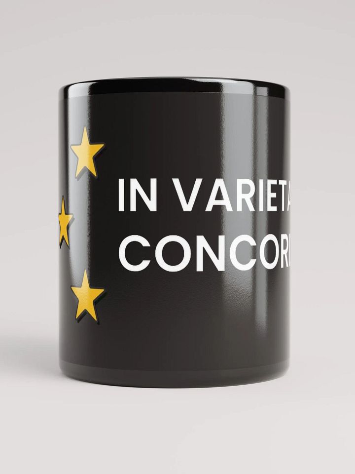 Mug - In Varietate, Concordia - black product image (4)