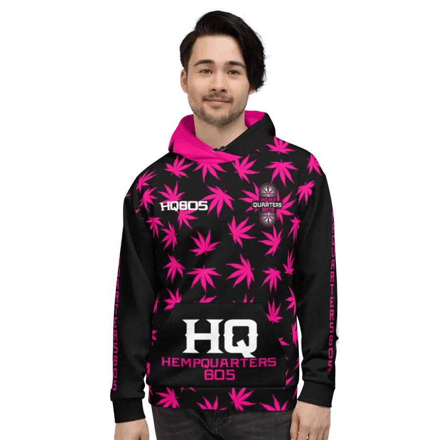 Copy of HempQuarters Pink Hoodie product image (5)