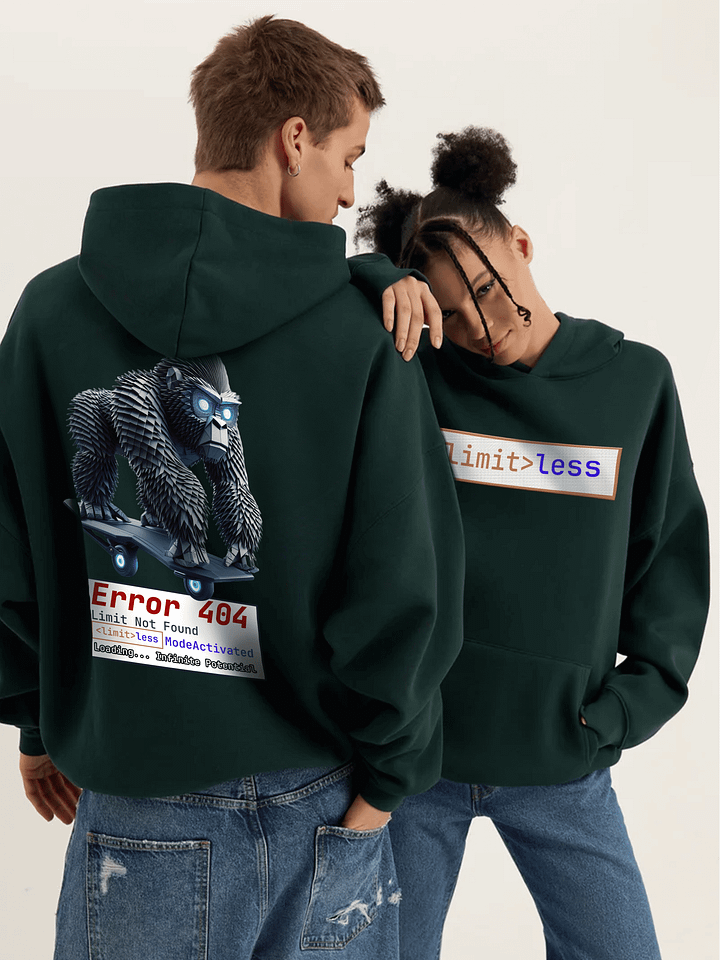 Limitless Oversized Hoodie – Soft, Bold & Unisex Style product image (1)