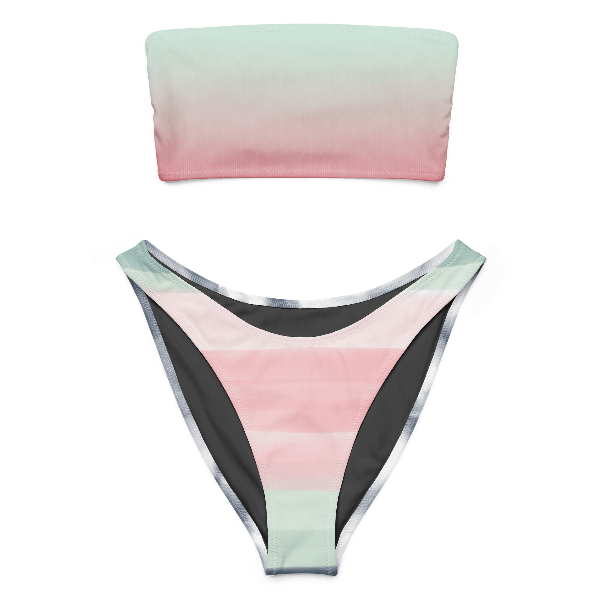 Sunset Dream Recycled Bandeau Bikini Set product image (1)