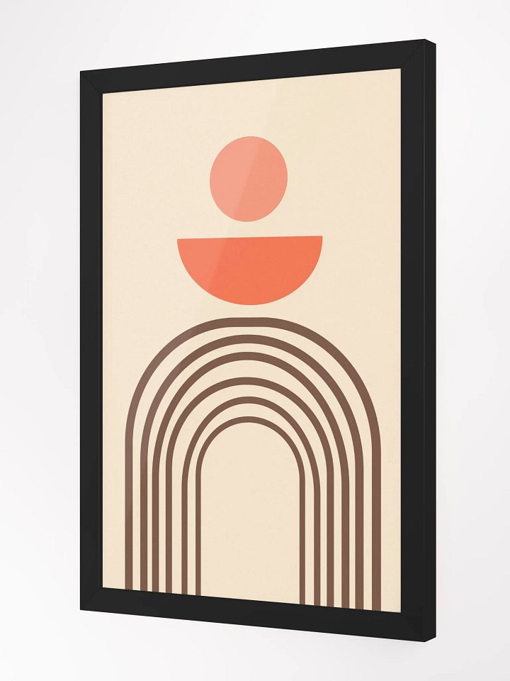 Earthy Elegance Framed Poster product image (9)
